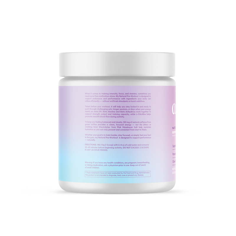 Natural Pre-Workout