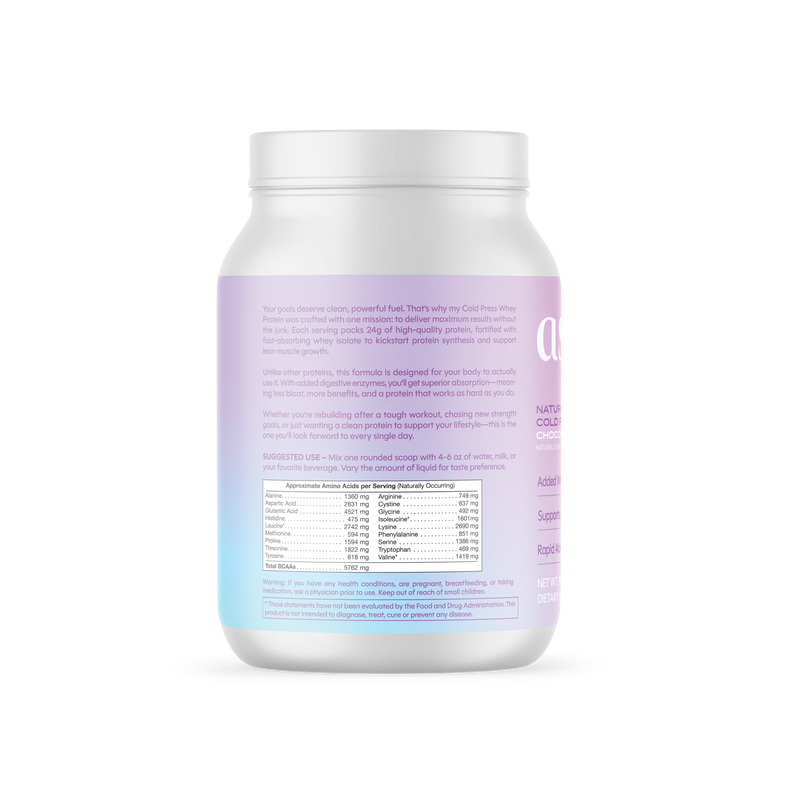 Natural Cold Pressed Whey Protein